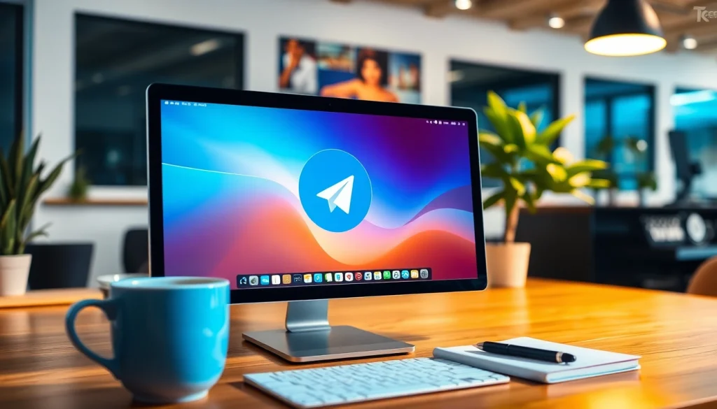 Download the Telegram app on your computer for seamless communication with advanced features.