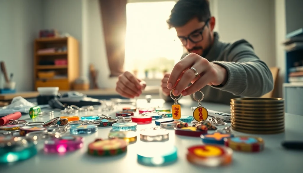Crafting Unique Designs with an Acrylic Keychain Maker for Personalized Touches