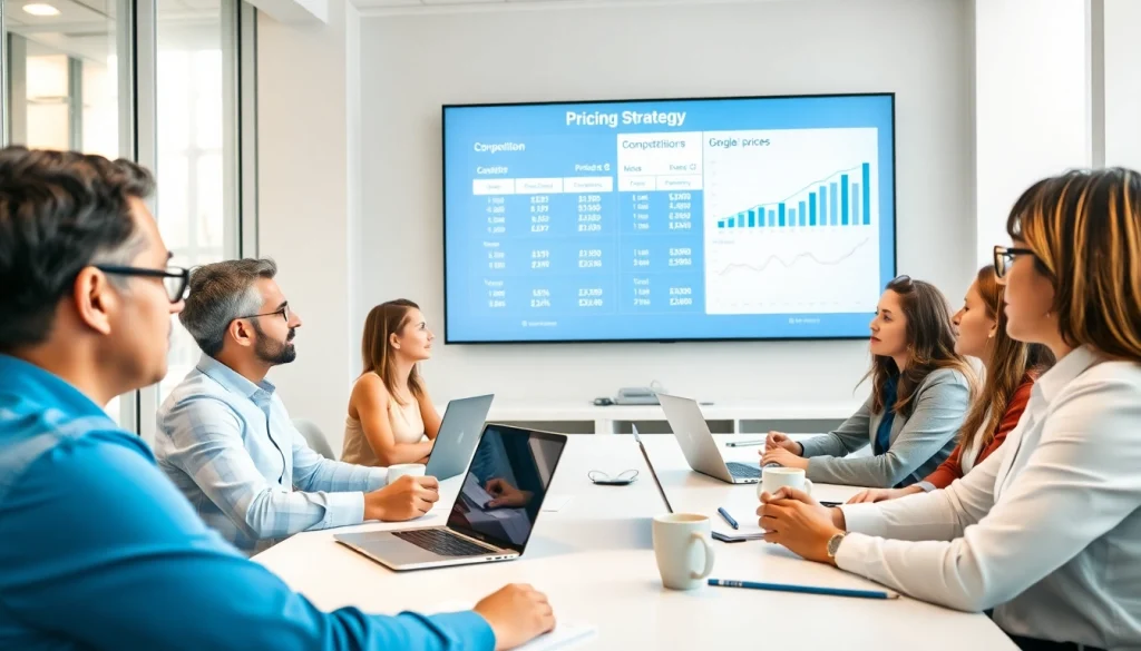 Analyze how to find competitor pricing through a collaborative pricing strategy meeting.
