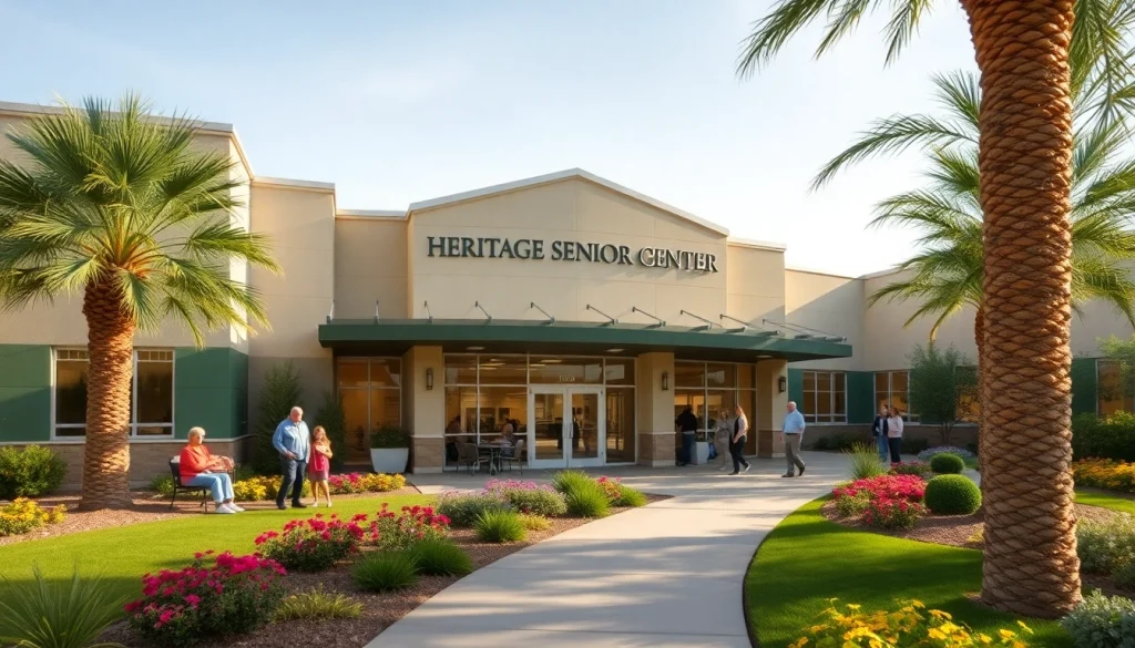 Explore the vibrant Heritage Senior Center Henderson NV with engaging community activities in a welcoming environment.