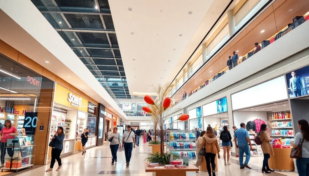 Explore Ultimateshops for a vibrant shopping experience in a bustling retail environment.